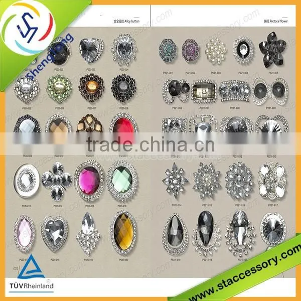 Hot Selling Wholesale Rhinestone Fashion Button photo-3