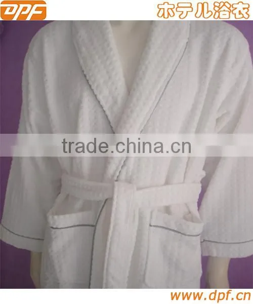 Manufacture Soft Waffle Hotel Bathrobe
