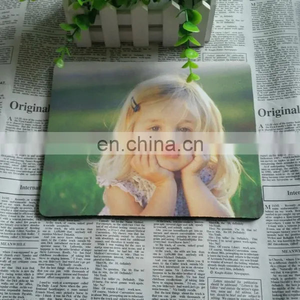 Sublimation Heat Transfer Natural Rubber Blank Mouse Mat photo-2