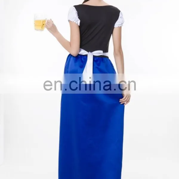 Women Medieval Long Dress Oktoberfest Costume photo-5