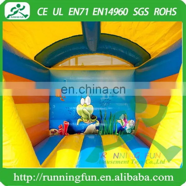 Indoor Mini Inflatable Seaworld Bouncy House With Roof photo-3