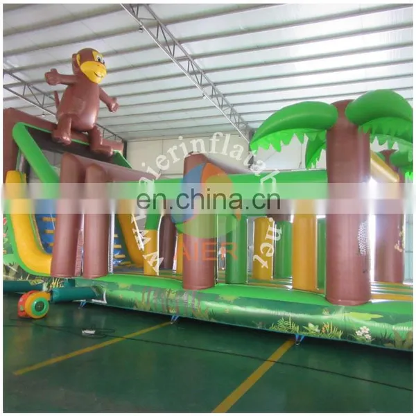 PVC Inflatable Obstacle Course Inflatable Forest Obstacle Inflatable Sport Game photo-4