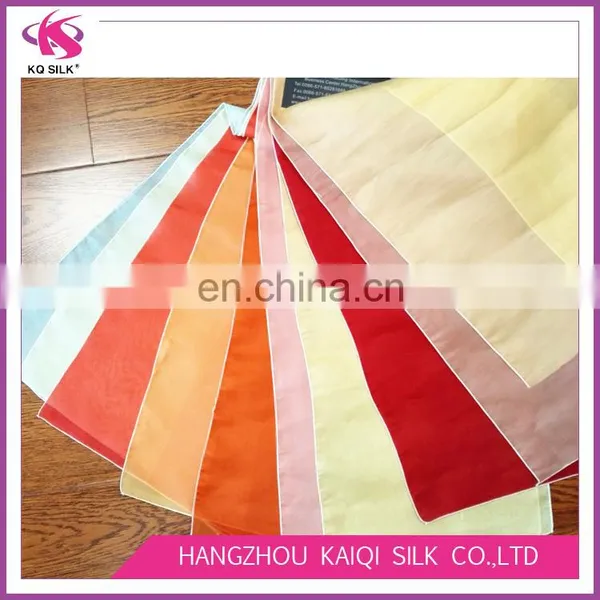 China Suppliers Solid Color Satin Organza Roll 100% Silk Fabric Textured Wedding Dress Fabrics photo-6