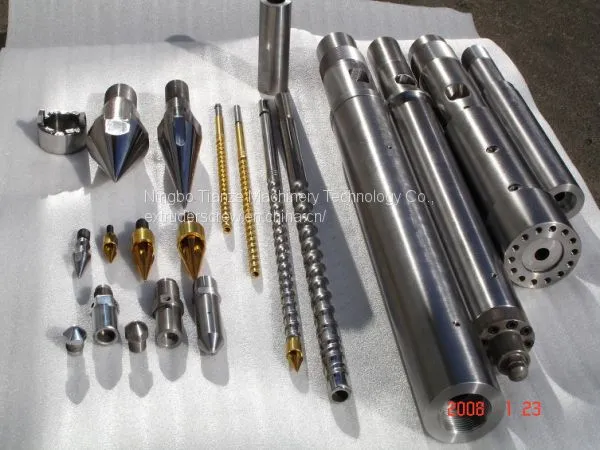 Screw Barrel for Electrical Cable Blow Film Blow Recycle Pelletizing Casting Film Plastic Plate Sheet Plastic Profile photo-4