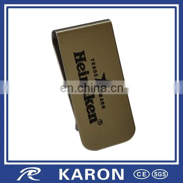 Personalized Stainless Steel Money Clip With Hanger photo-5