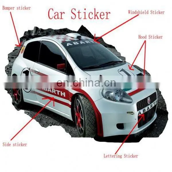 Chrome Letters Custom Car Sticker photo-4