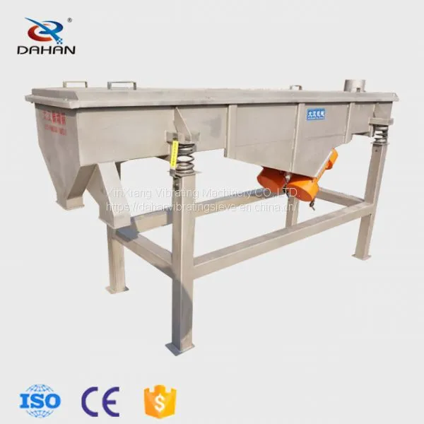 With Big Capacity DaHan Vibrating Screen Classifer Electric Motor for Vibration Stainless Steel Vibrating Sieve photo-2