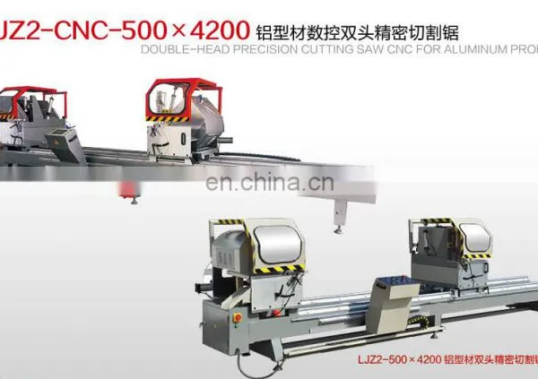 Double-head Precision Cutting Saw for Aluminium Door Profile photo-3