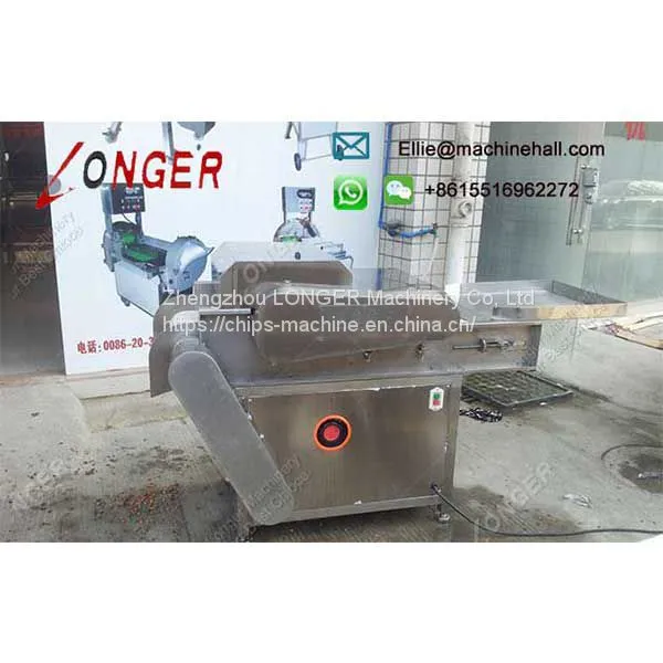 Preserved Fruit Cutting Machine|Dried Fruit Cube Cutting Machine photo-4
