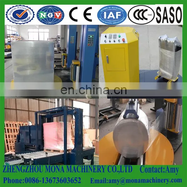 Pre-stretch Film Wrapping Machine Use for Packing Wooden Pallets photo-4