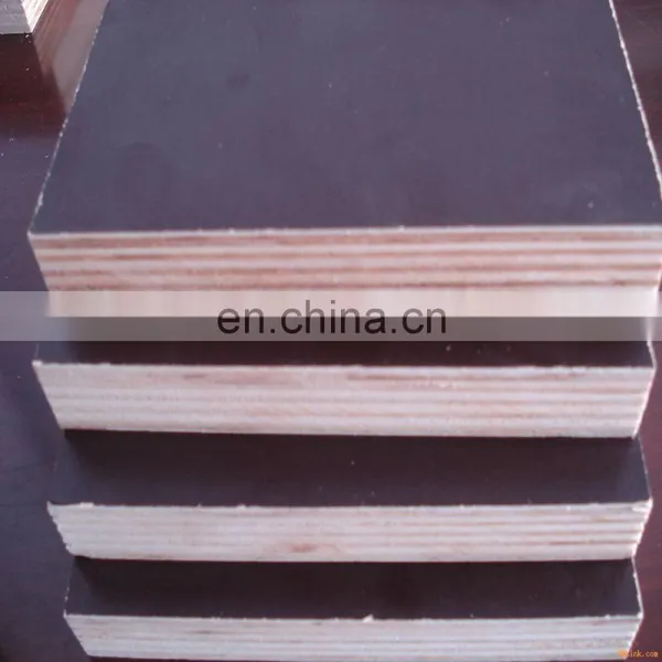 Factory Cheap Construction Materials Full Poplar Plywood 18mm Film Faced Marine Plywood photo-2