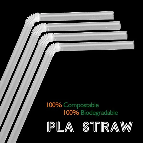PLAstraw Disposable Suction Pipe Environmentally Degradable photo-5
