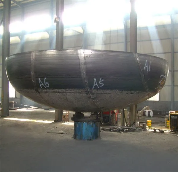Forged Steel Dished End For Lpg Tanks Stainless Steel Pressure Vessel photo-3