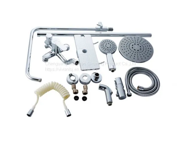 Bathroom Rainfall Shower Set Shower Water Mixer photo-4