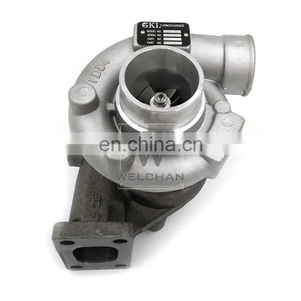 Excavator Turbo 4D31-4 Engine Turbocharger 49178-00800 TD04HL-13G ME080422 photo-2