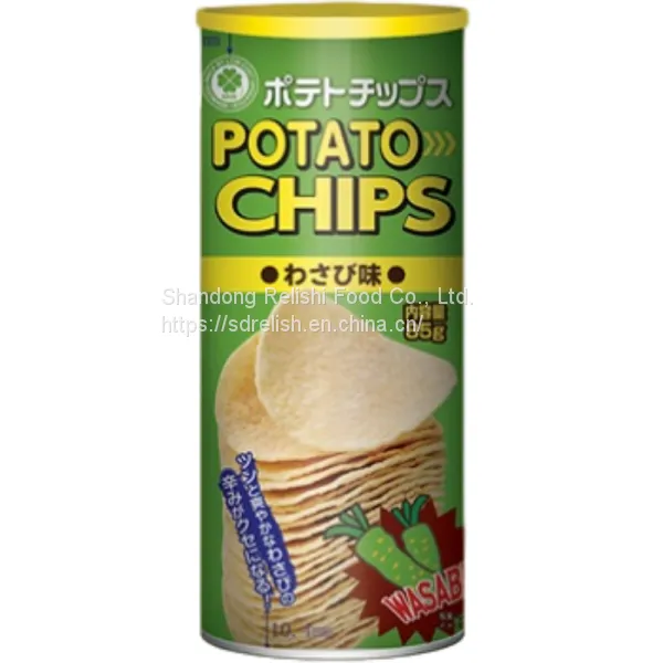 Healthy Snack Crispy Potato Chips