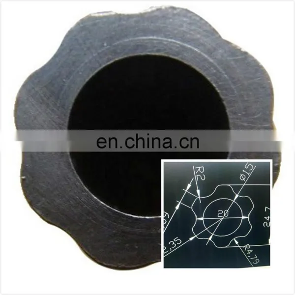 Supply Special Shape Hexagon Hot Colled Seamless Pipe photo-4