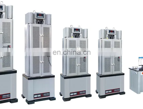 WAW-300F 30Ton Computer Control Single Space Electro-hydraulic Servo Universal Testing Machine photo-7