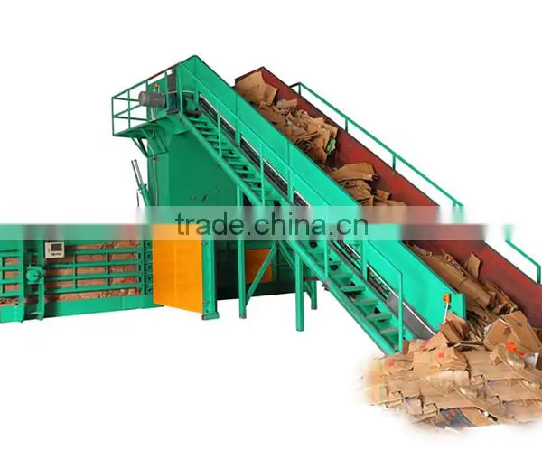 Widely Used Product Automatic Hydraulic Paper&Cardboard Baling Press Machine photo-2