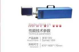 Customized Protable Synrad 10W Co2 Optical Light