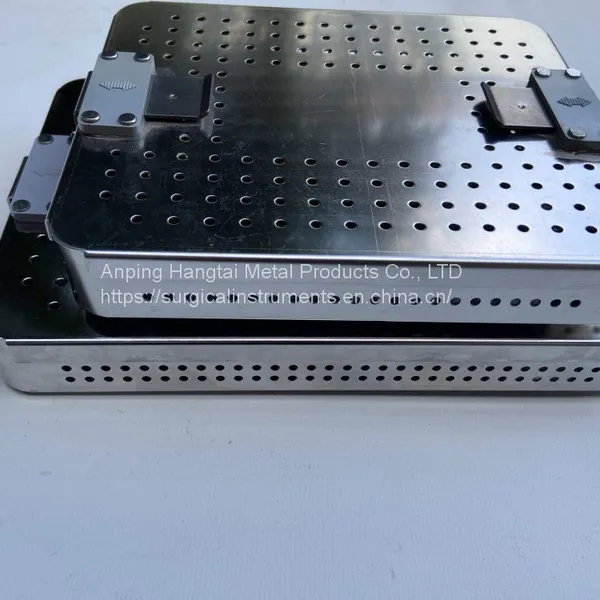 Micro Surgical Instrument Sterilization Case Stainless Steel Trays for Disinfection and Storage photo-5