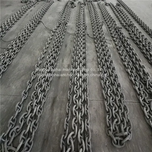 54mm Hot Dip Galvanized Marine Anchor Chain Cable photo-3
