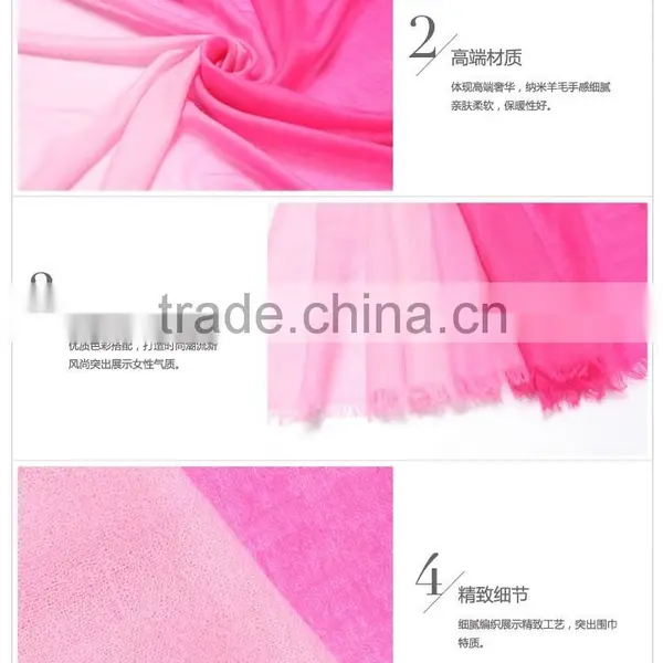 2014 Best Selling Exotic Style Cashmere Scarf photo-4