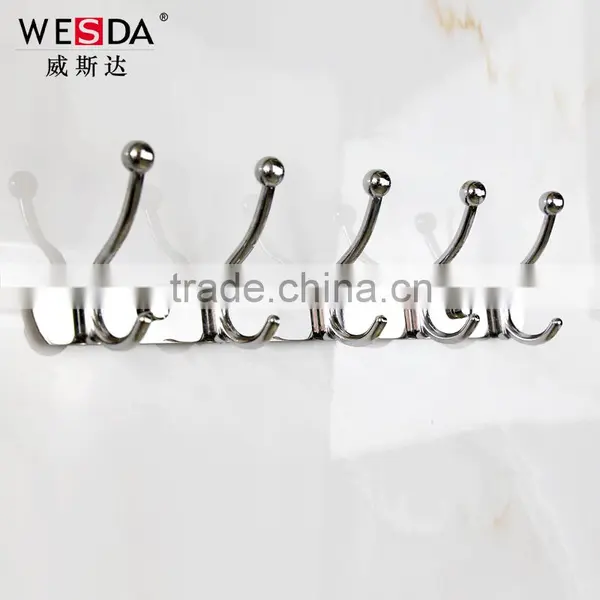 WESDA New Product Decorative Stainless Steel Clothes Hook (030) photo-3