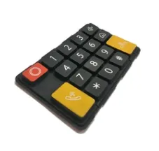 Custom Silicone Rubber Electronic Door Keypad For Entrance Guard photo-2