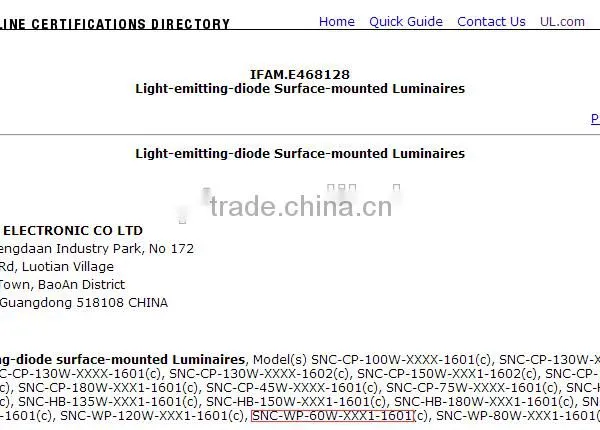 SNC Factory Price New IP65 UL CUL Certified LED Wall Pack Light 60W 5 Years Warranty photo-4
