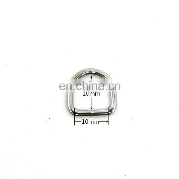 Factory Price Welded Metal Iron Weld D Ring For Handbags photo-2