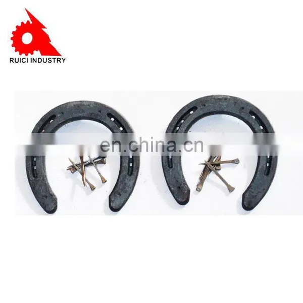 The Forging Shoe Aluminum Alloy Horseshoe Forging Antiskid Horseshoes Set photo-2