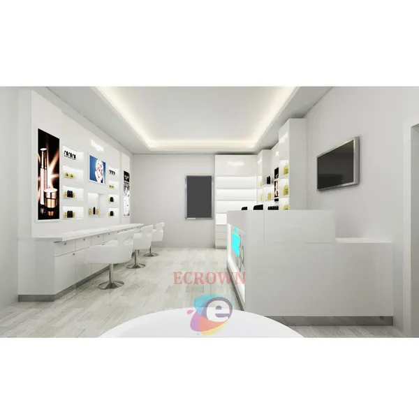 Cosmetics Beauty Shop Skincare Shop Display Stand Shelf Beauty Salon Display Cabinet Rack Boutique Product Display photo-2
