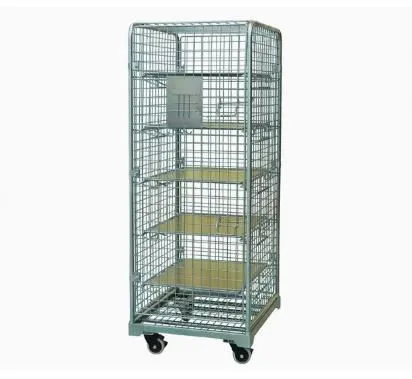 Wholesale Collapsible Logistic Trolley Roll Container Cage Trolley With Layers photo-2