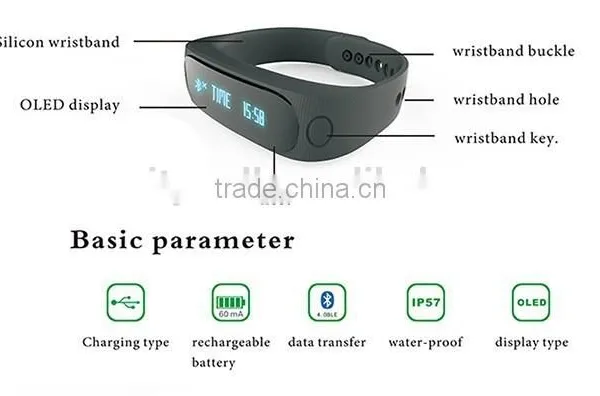 2015 New Arrival Smart Band With 90 Days Standby Time photo-3
