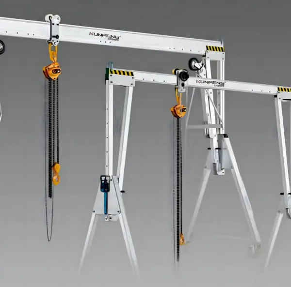 Light Aluminum Folding Gantry Crane for Cleanrooms photo-3