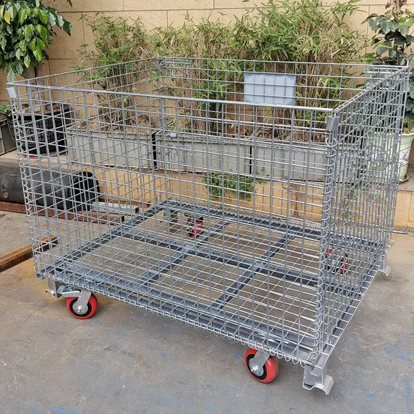 Custom Sized Wire Mesh Cage for Industrial Parts and Tool Organization