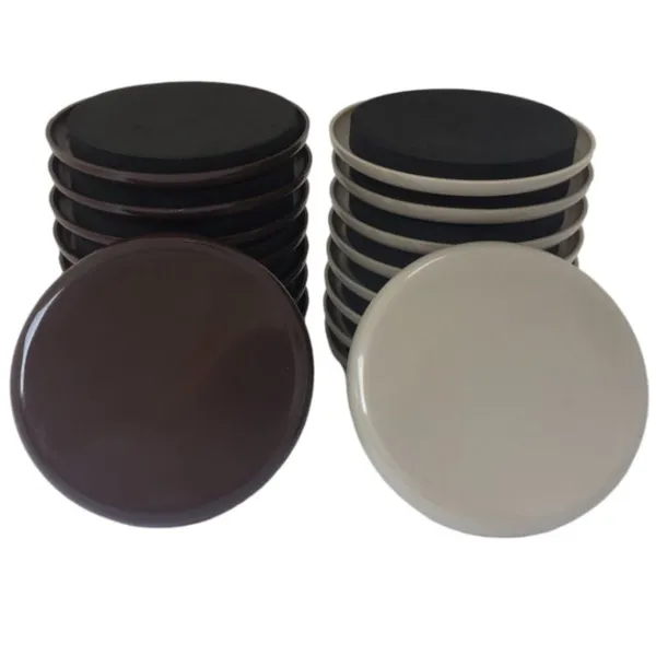 Furniture Sliders, 3.5inch Furniture Sliders Pads for Hardwood Floors, Reusable Round Glides Glider, Heavy Duty Furniture Movers Sliders photo-5