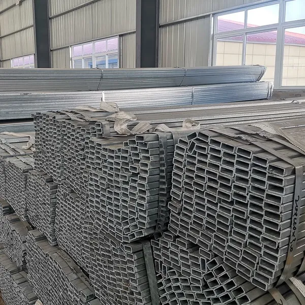6m Hot Dip Galvanized Steel Square/ Rectangular Pipes Shs Hollow Section Welded Gi Steel Tube photo-5