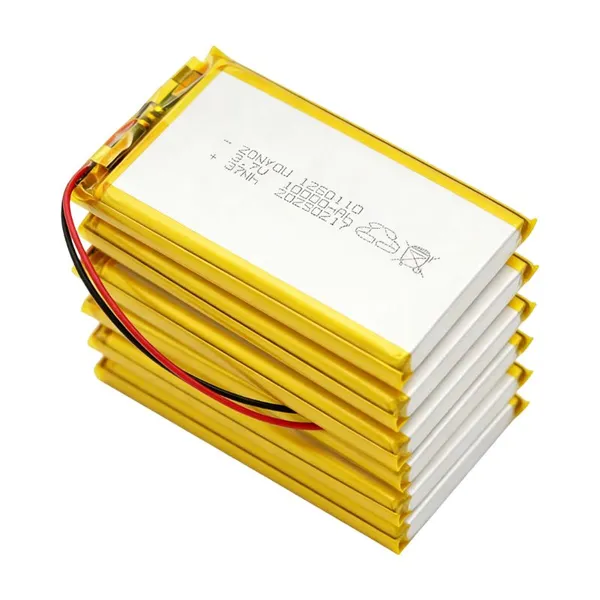 ZonYou High Energy Density 1260110 Pouch Cell Lipo Battery 10000mAh 500 Cycles Life LiNiMnCoO2 Cathode for Consumer Electronics photo-5