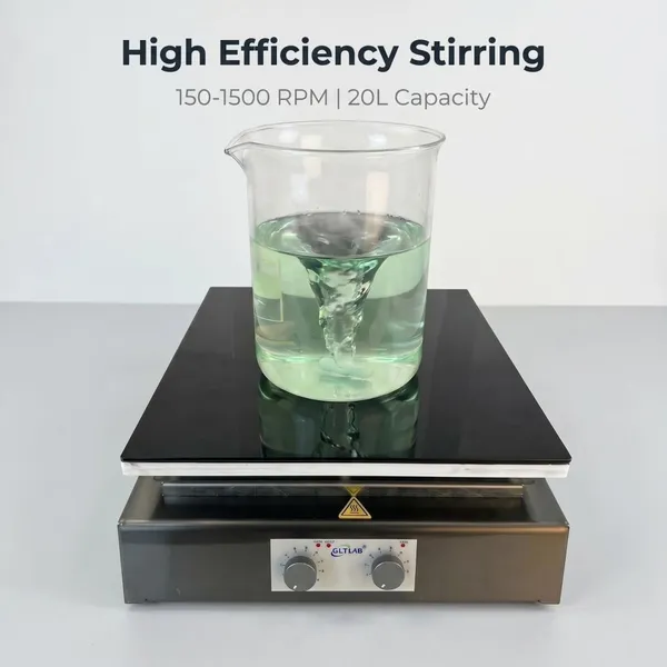 GLTLab Analog Heating Magnetic Stirrer photo-5