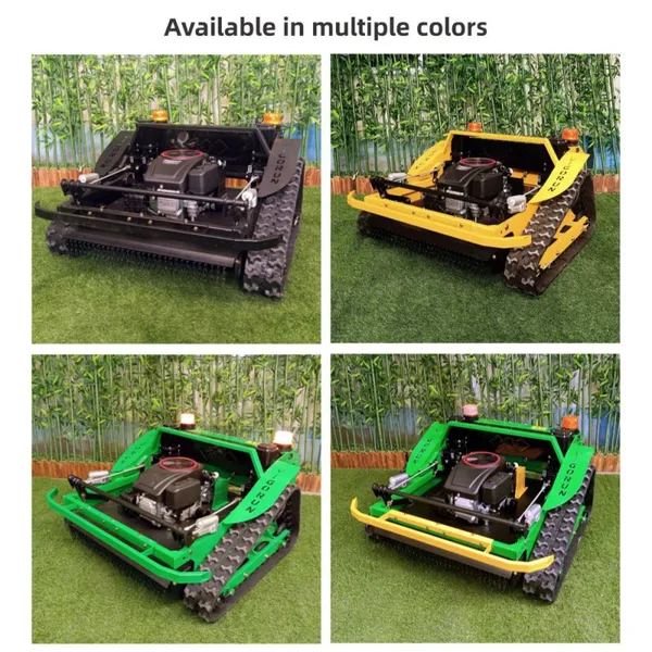 CE Verified Industrial Grade 4-Stroke 800mm Self Propelled Remote Controlled Slasher Mower With Gasoline Engine photo-3