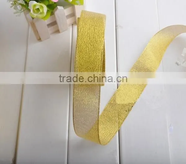 Gift Ribbon, Golden cake ribbon, Colorful ribbon
