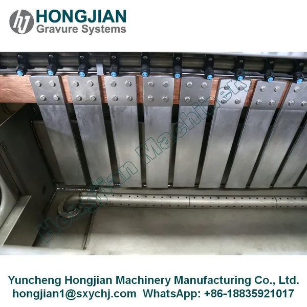 HJ Hard Chrome Plating Tank Chrome Plating Machine Chrome Plating Line for Gravure Cylinder photo-4