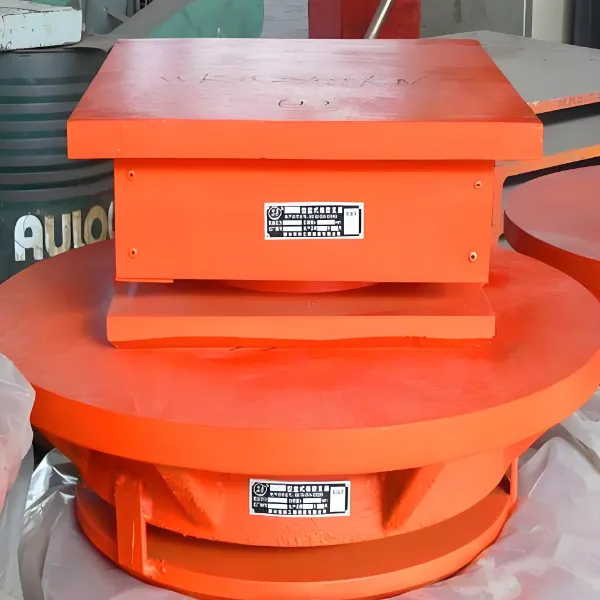 Highway and Railway Bridge Pot Bearing With Basin Rubber Design for Dual Use