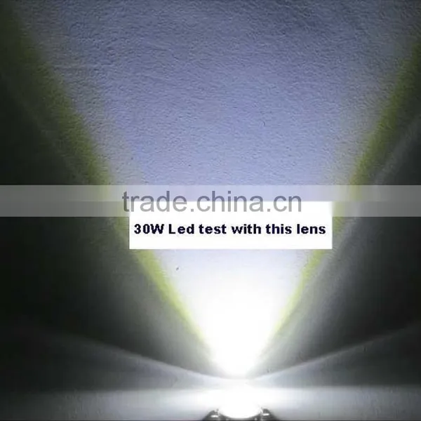 20W 30w 50w 100w Led Glass Lens With Focus Small Beam Angle photo-5