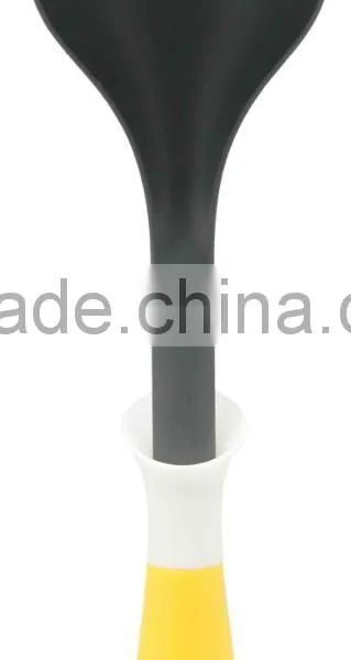 Colorful Handle Self-standing Kitchen Tool Set / Nylon Kitchen Utensils With PP Handle photo-2