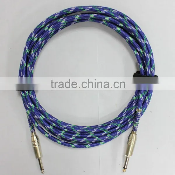 Instrument Guitar Cable 6.35 Gold Nickle Plated Connector photo-2