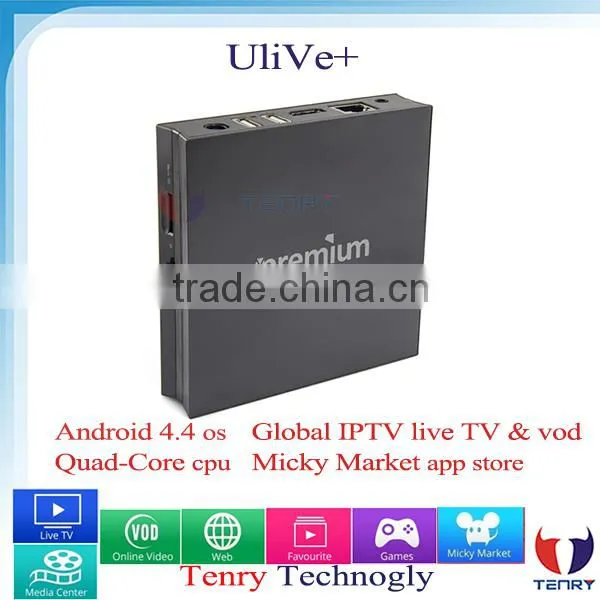 Mickyhop Ipremium Ulive+ Android Ott TV Box Ulive Plus