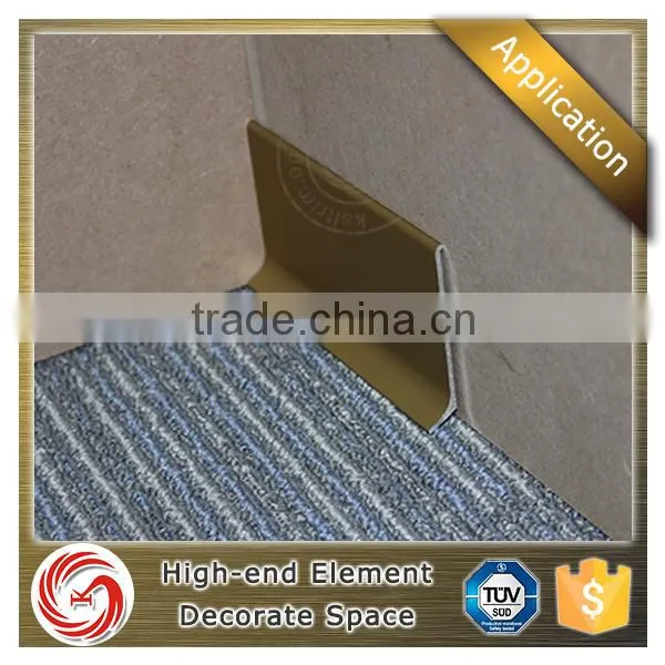 Aluminum Profile Aluminium Skirting Board Outer Corner Inner Corner Skirting Board With End Caps photo-2